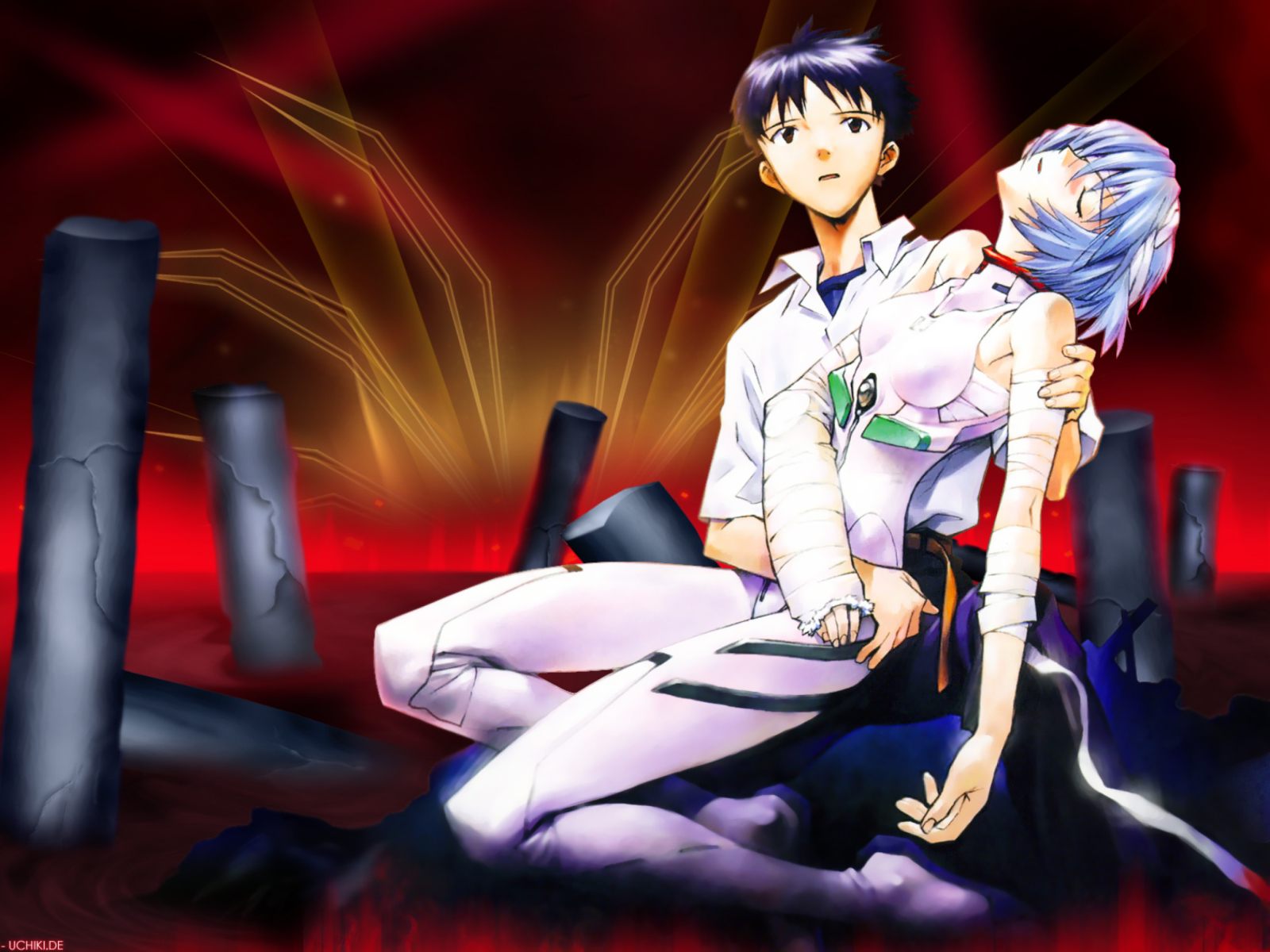 Das Evangelion - Kurosawa Rei Wallpaper 1600x1200