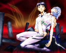 Screenshot №1 pro téma Evangelion - Kurosawa Rei 220x176