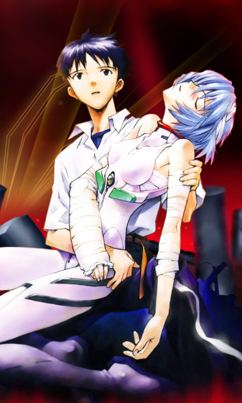 Evangelion - Kurosawa Rei screenshot #1 480x800