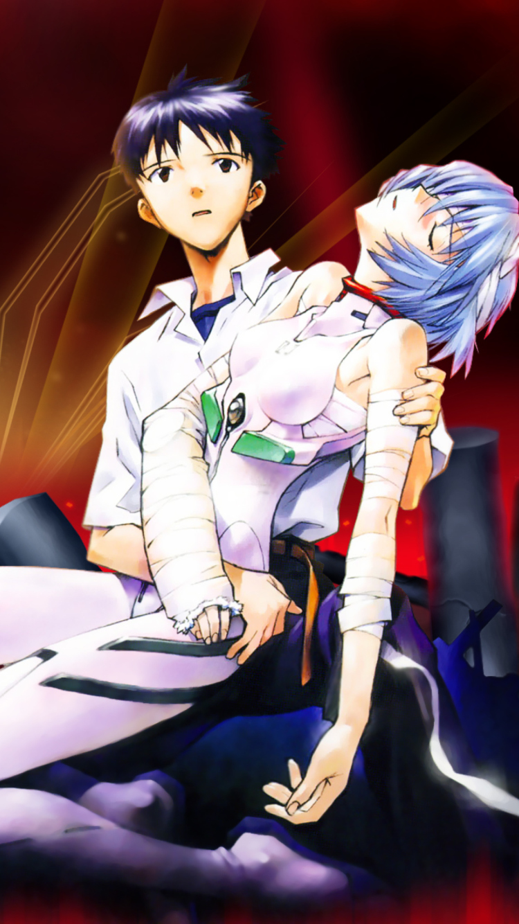 Screenshot №1 pro téma Evangelion - Kurosawa Rei 750x1334