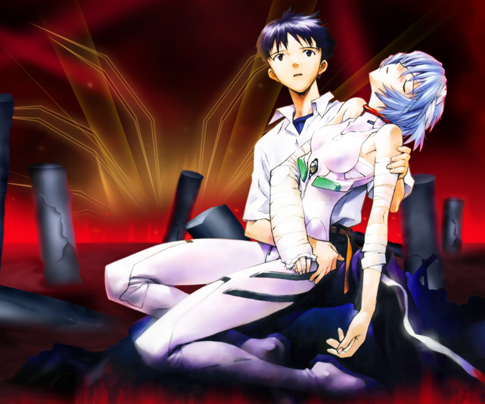 Evangelion - Kurosawa Rei screenshot #1 960x800