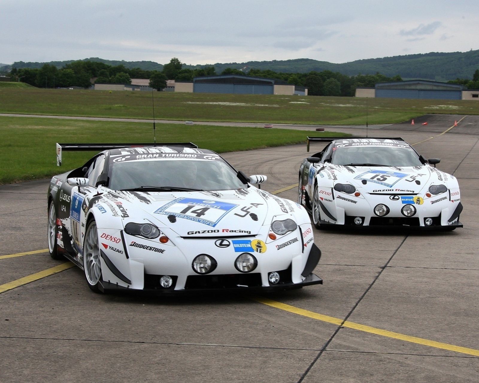 Обои Lexus RC F GT3 Race Car 1600x1280