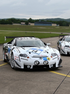 Screenshot №1 pro téma Lexus RC F GT3 Race Car 240x320