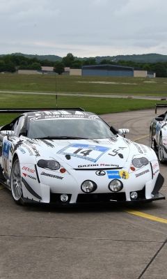 Fondo de pantalla Lexus RC F GT3 Race Car 240x400