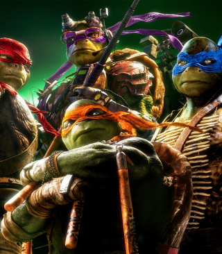 TMNT 2014 papel de parede para celular para 640x1136