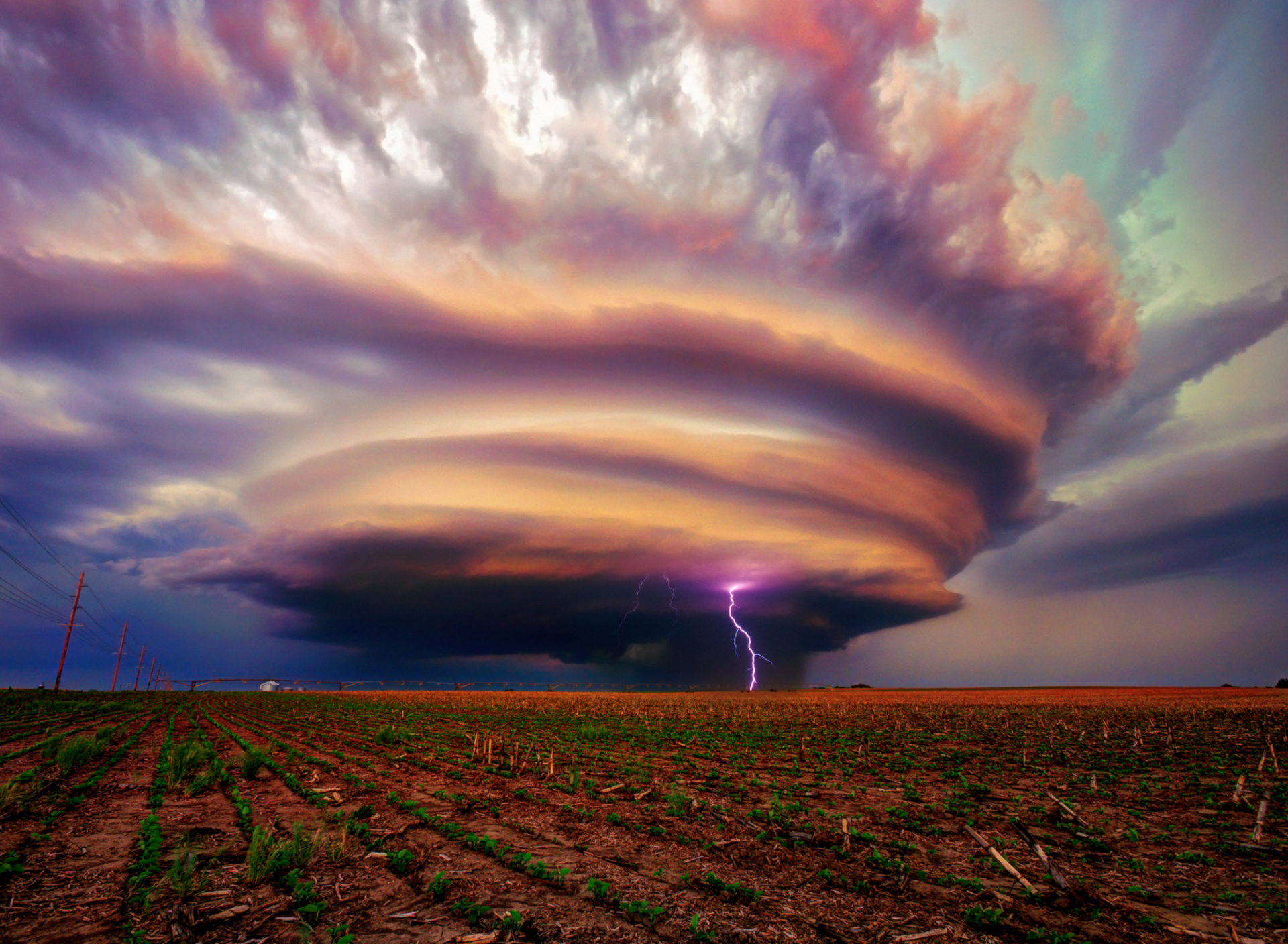 Sfondi United States Nebraska Storm 1920x1408