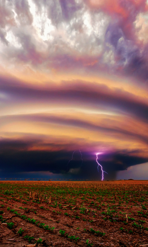 Sfondi United States Nebraska Storm 480x800