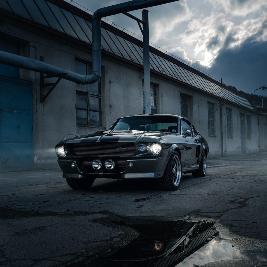 Fondo de pantalla Ford Mustang GT500 Eleanor 1967 1024x1024