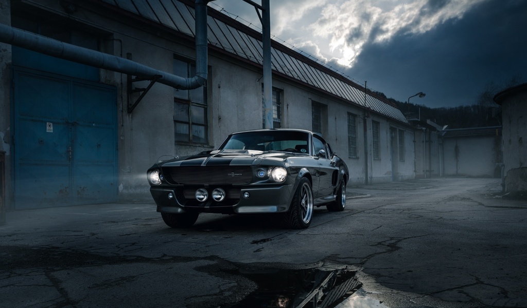 Ford Mustang GT500 Eleanor 1967 wallpaper 1024x600