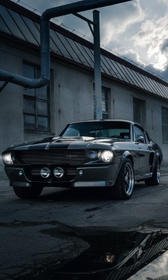 Screenshot №1 pro téma Ford Mustang GT500 Eleanor 1967 240x400