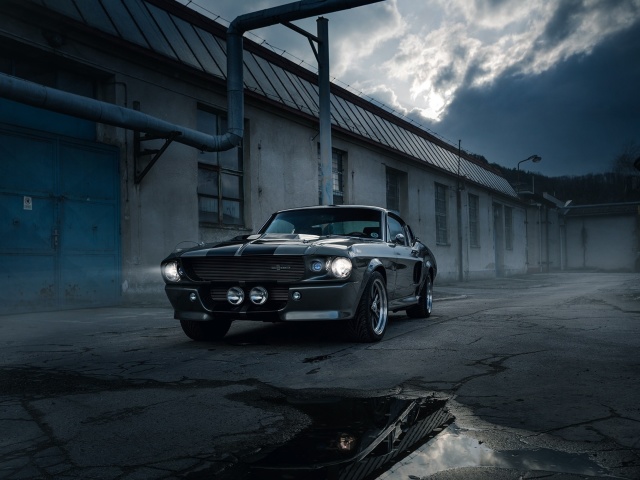 Ford Mustang GT500 Eleanor 1967 wallpaper 640x480
