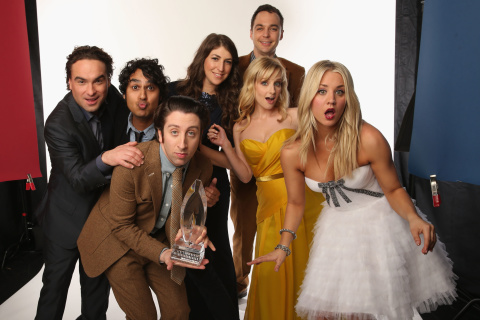 Das The Big Bang Theory Wallpaper 480x320