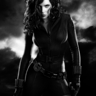 Black Widow Background for HP TouchPad