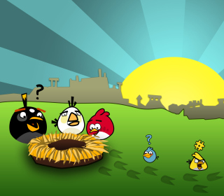 Kostenloses Angry Birds Game Wallpaper für iPad mini