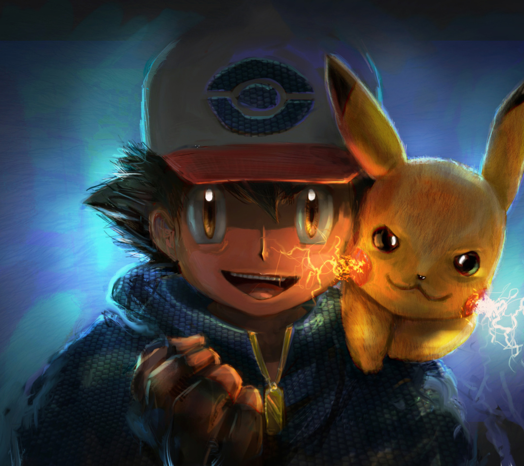 Das Pikachu Wallpaper 1080x960