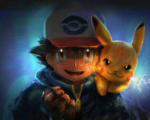Fondo de pantalla Pikachu 220x176