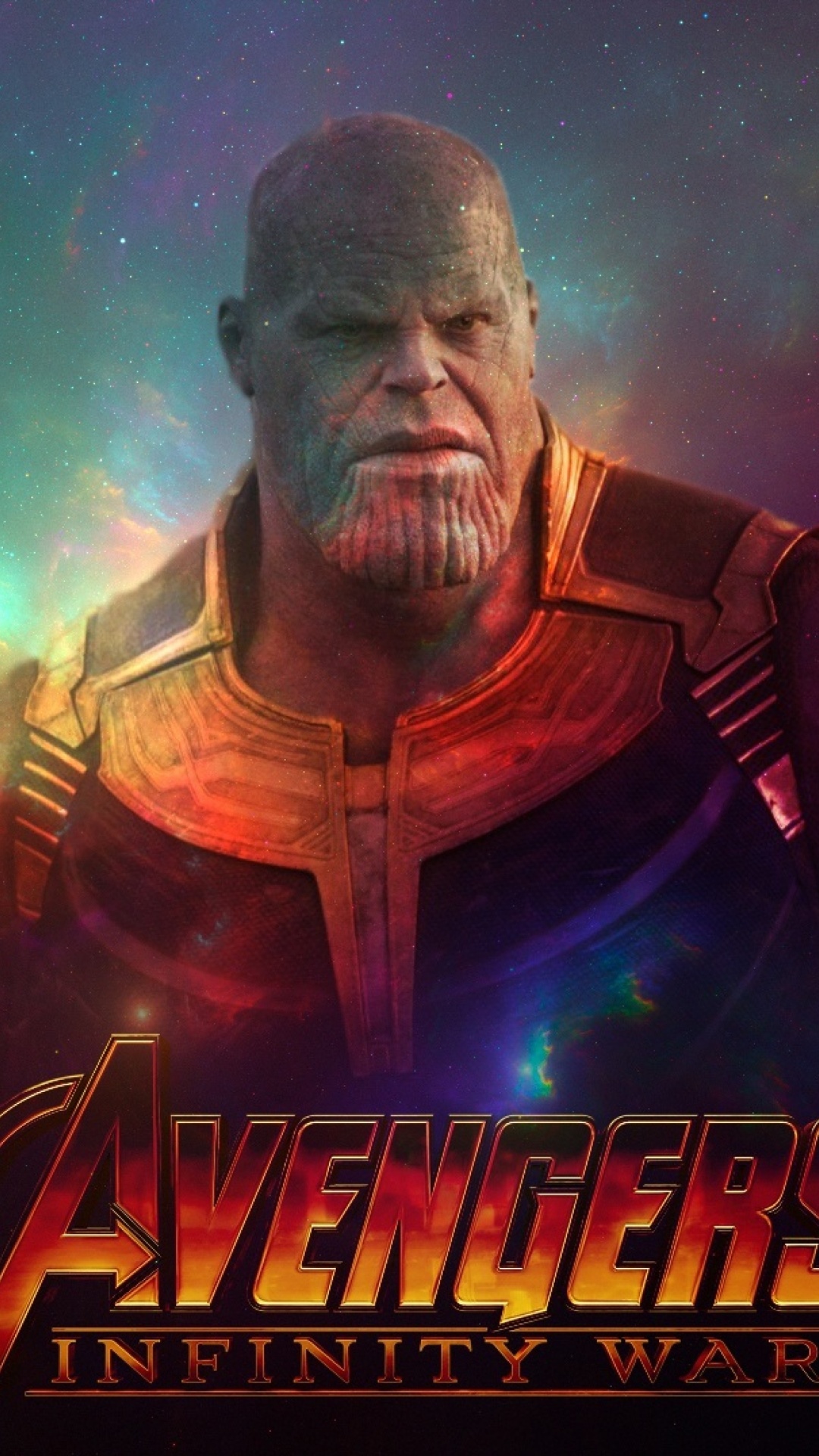 Sfondi Avengers Infinity War Thanos 1080x1920