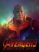 Sfondi Avengers Infinity War Thanos 132x176