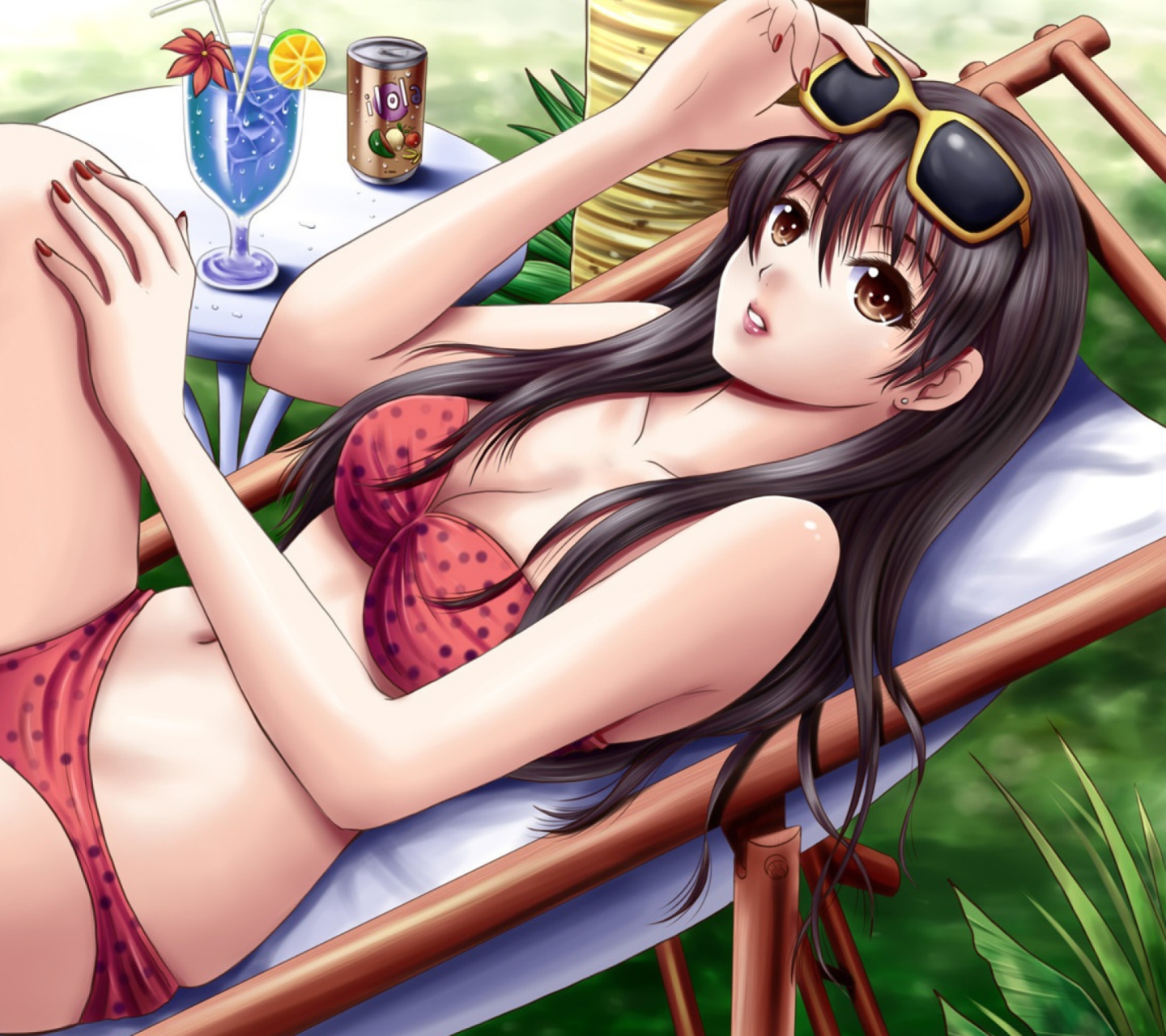 Das Anime Girl Wallpaper 1440x1280