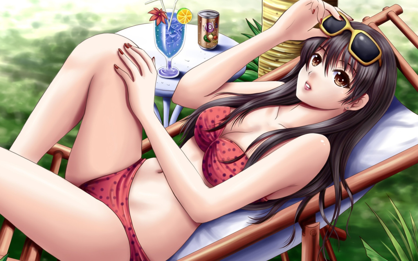 Fondo de pantalla Anime Girl 1440x900