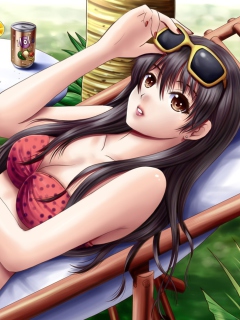 Anime Girl screenshot #1 240x320