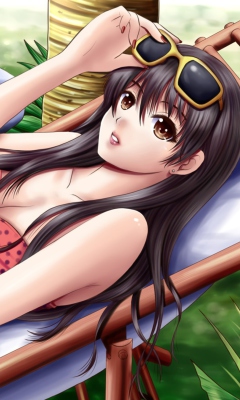 Anime Girl screenshot #1 240x400