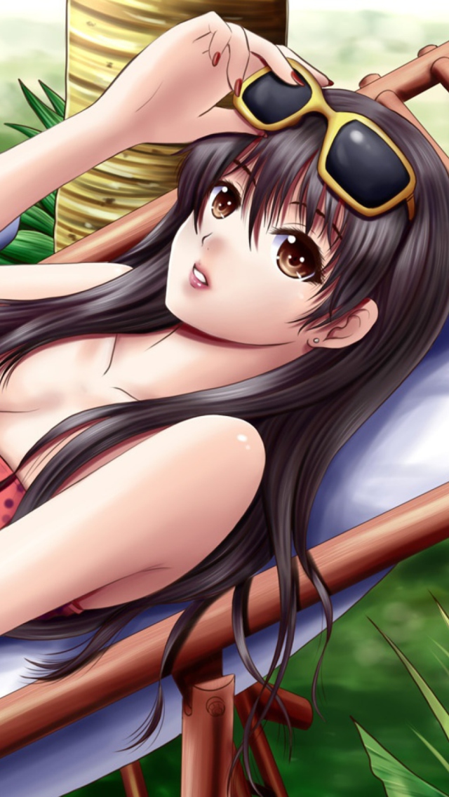 Anime Girl wallpaper 640x1136