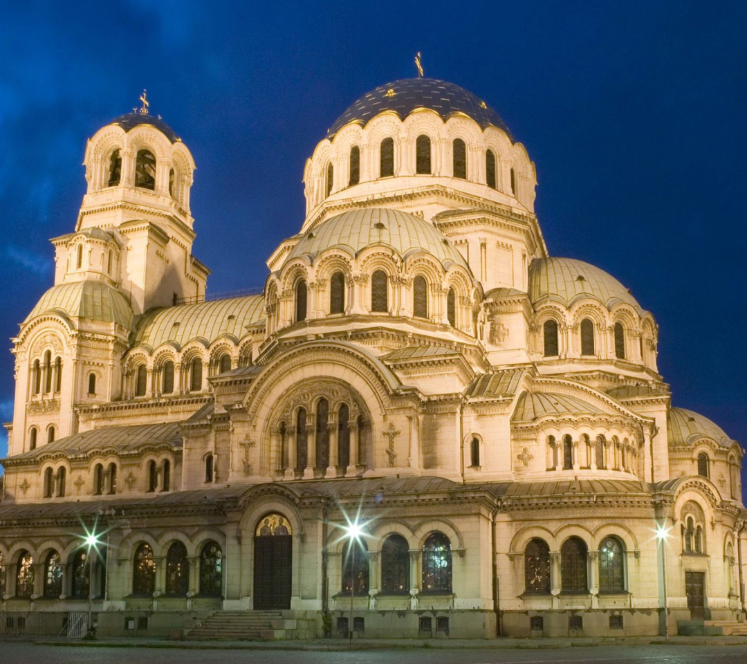 Das Alexander Nevsky Cathedral, Sofia, Bulgaria Wallpaper 1080x960