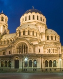 Screenshot №1 pro téma Alexander Nevsky Cathedral, Sofia, Bulgaria 128x160