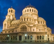 Screenshot №1 pro téma Alexander Nevsky Cathedral, Sofia, Bulgaria 176x144