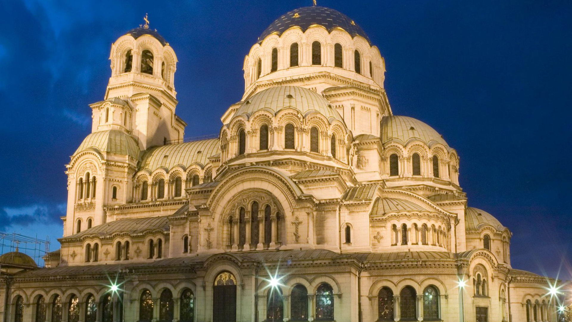 Sfondi Alexander Nevsky Cathedral, Sofia, Bulgaria 1920x1080