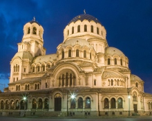 Обои Alexander Nevsky Cathedral, Sofia, Bulgaria 220x176