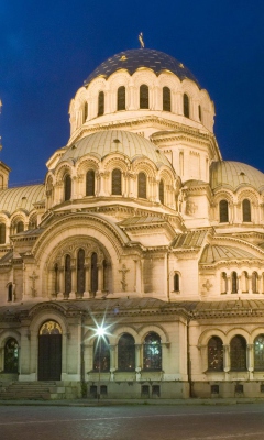 Обои Alexander Nevsky Cathedral, Sofia, Bulgaria 240x400