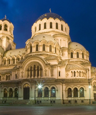 Alexander Nevsky Cathedral, Sofia, Bulgaria Background for 240x320