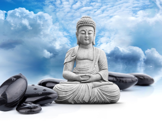 Das Buddha Statue Wallpaper 640x480