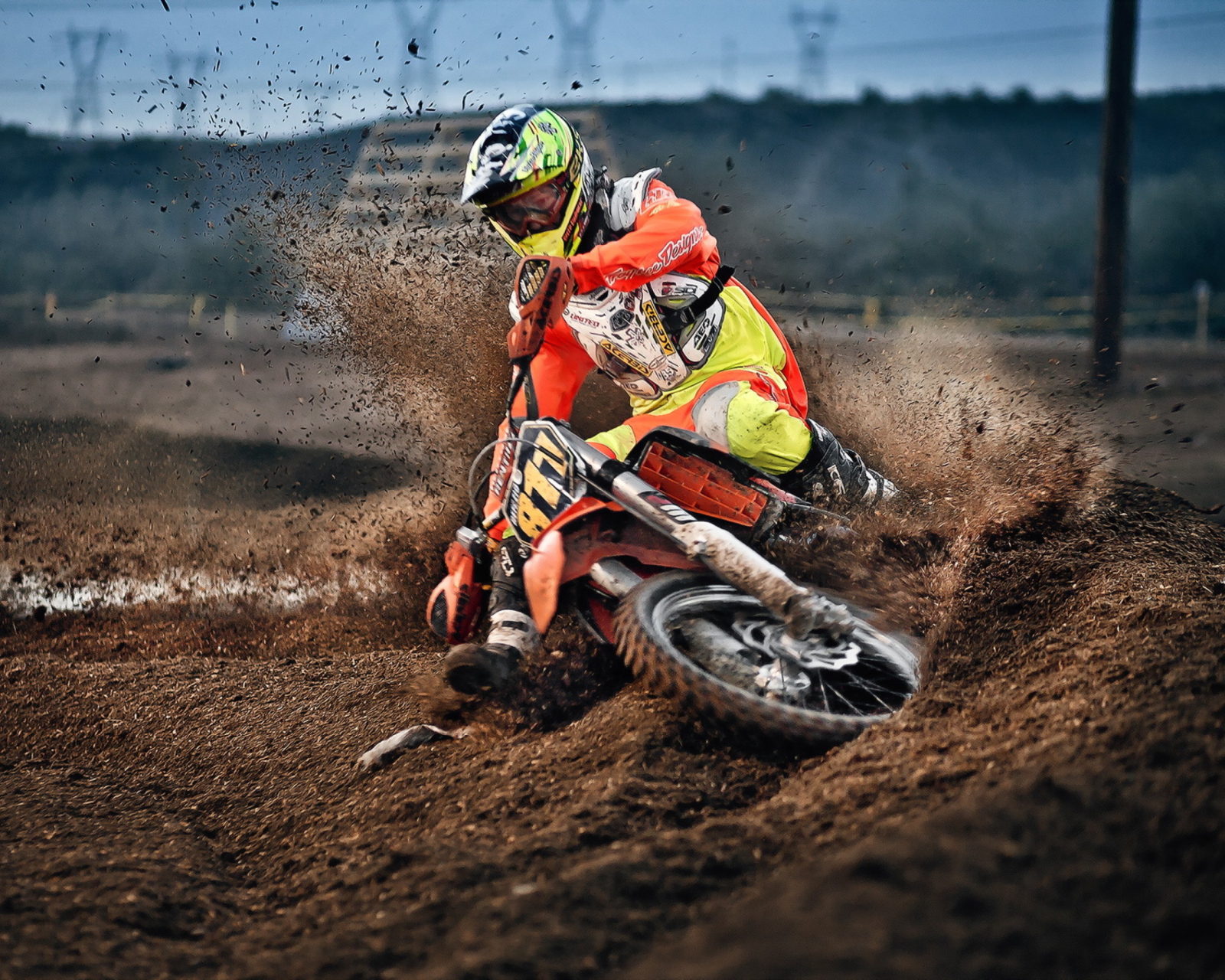 Fondo de pantalla Moto Race 1600x1280