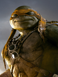 Tmnt 2014 Michelangelo screenshot #1 240x320