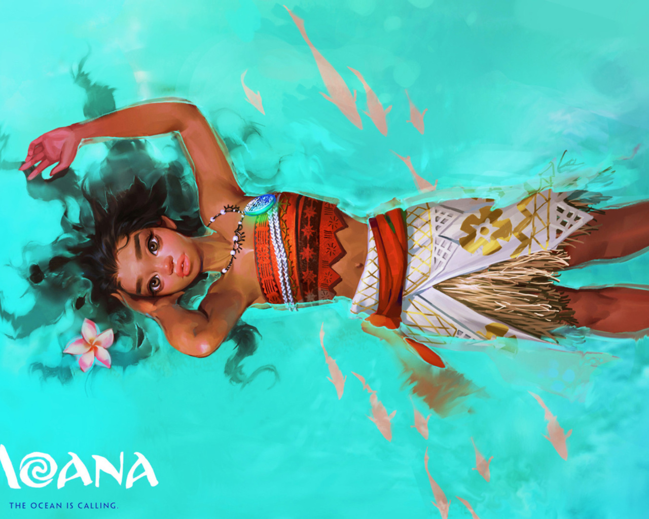 Das Moana Movie Wallpaper 1280x1024