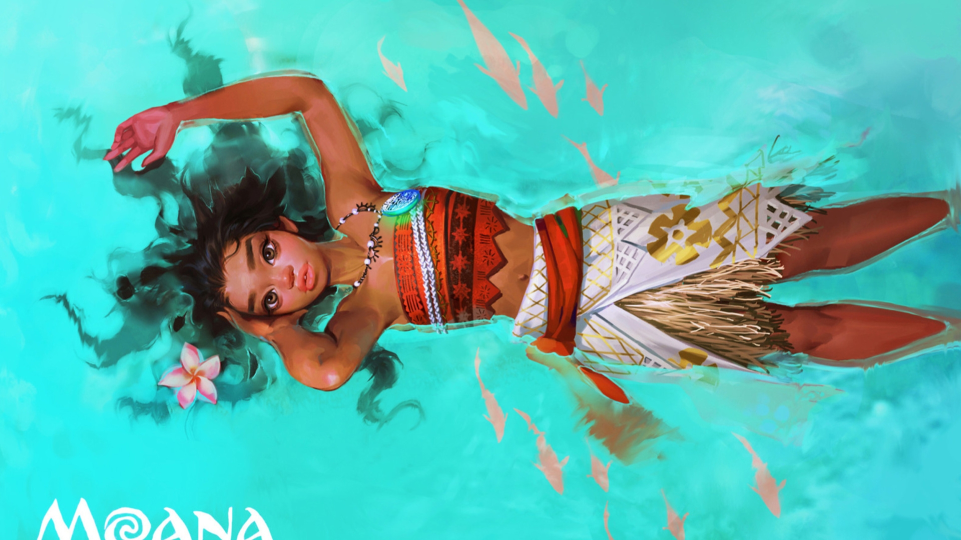 Fondo de pantalla Moana Movie 1920x1080