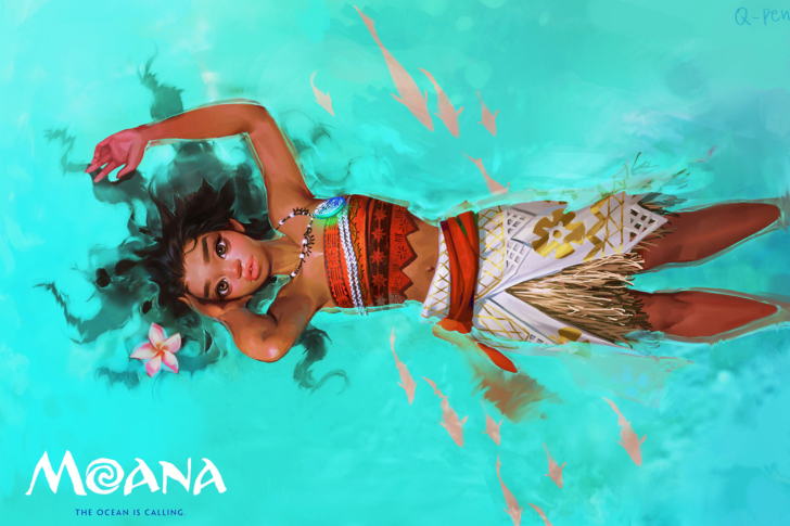 Fondo de pantalla Moana Movie