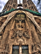 Screenshot №1 pro téma Barcelona Sagrada Familia 132x176