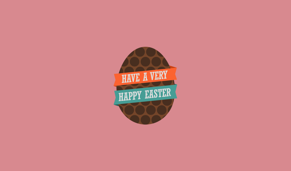 Very Happy Easter Egg wallpaper 1024x600