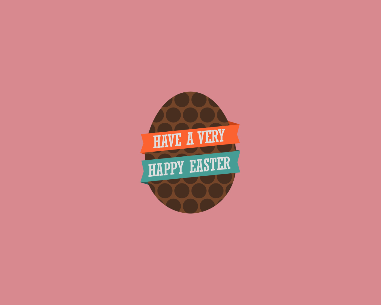 Das Very Happy Easter Egg Wallpaper 1280x1024