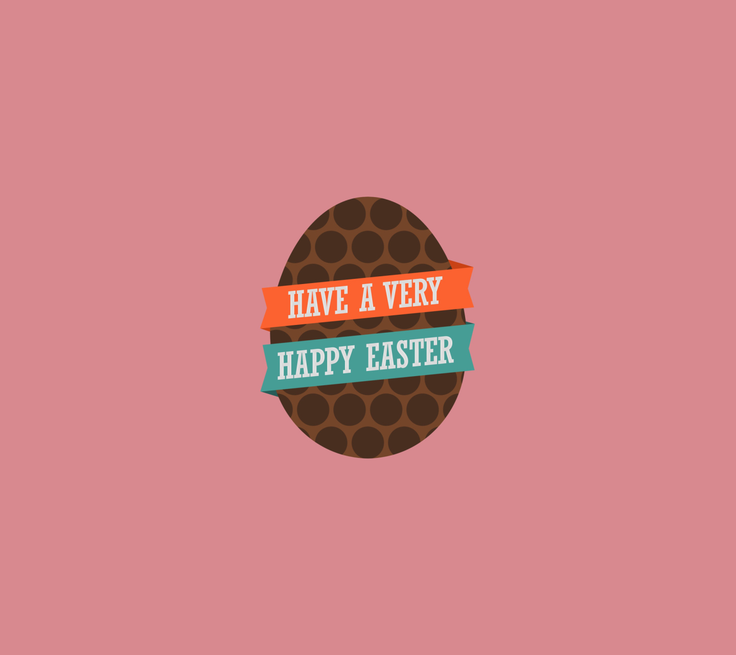 Обои Very Happy Easter Egg 1440x1280