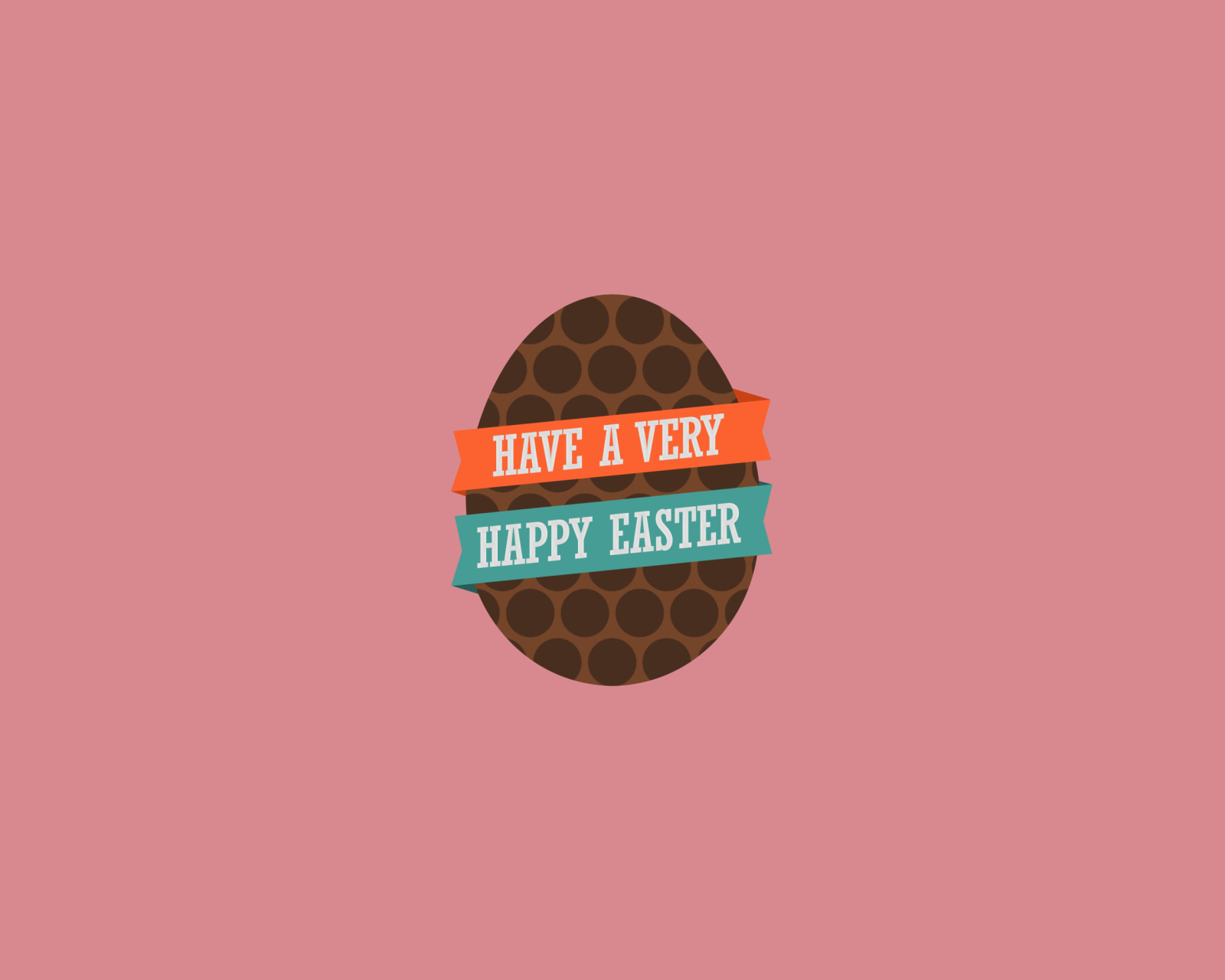 Обои Very Happy Easter Egg 1600x1280