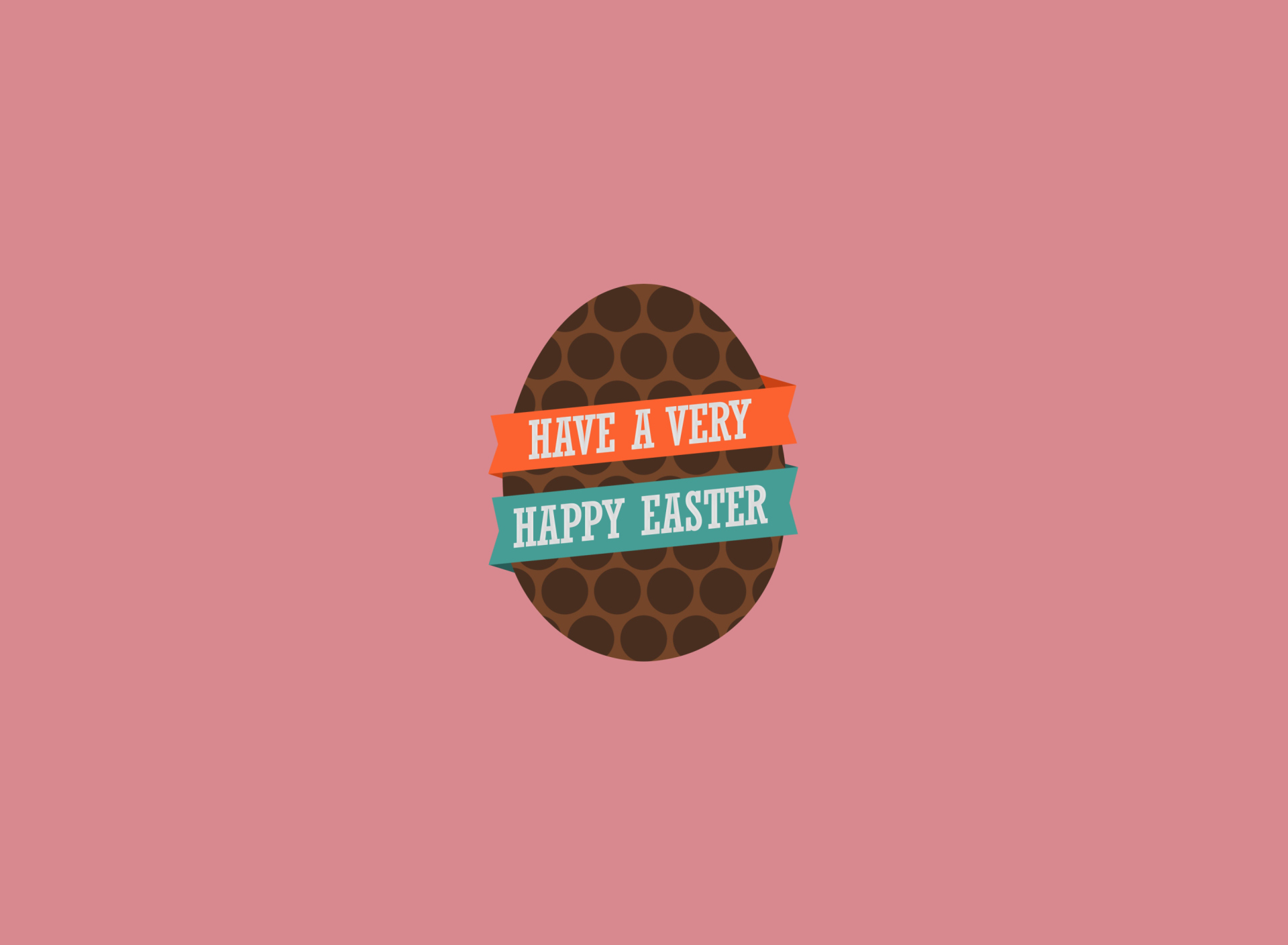 Обои Very Happy Easter Egg 1920x1408