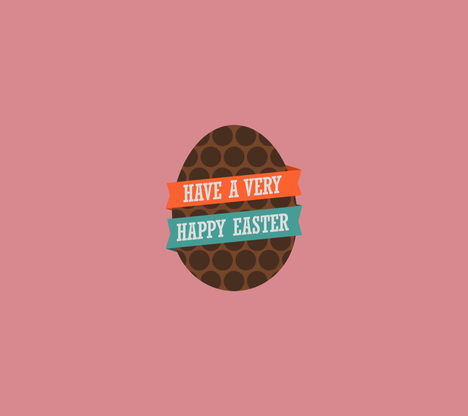 Das Very Happy Easter Egg Wallpaper 960x854