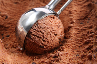Chocolate Ice Cream Background for Android, iPhone and iPad