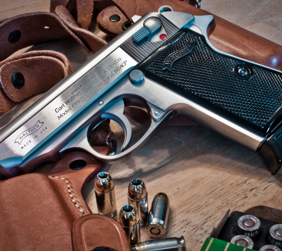 Das Walther Pistol 9mm Wallpaper 960x854