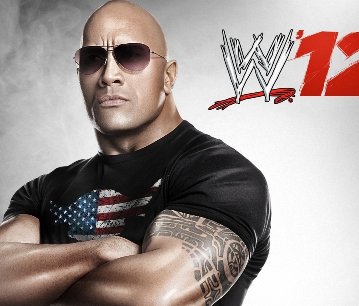 Das Dwayne Johnson - The Rock Wwe Wallpaper 1200x1024